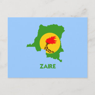 POSTALE CARTE ZAIRE
