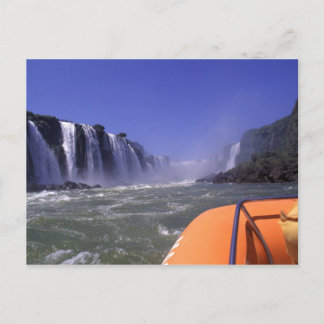 Postale Cascades d'Iguacu, Brésil et Argentine, Carte post