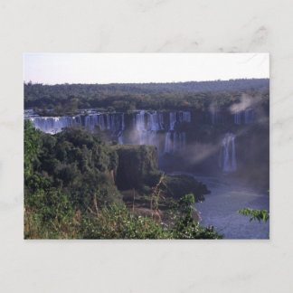 Postale Cascades d'Iguacu, Brésil et Argentine, Carte post