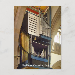 Postale Cathédrale de Blackburn, Grande-Bretagne carte pos