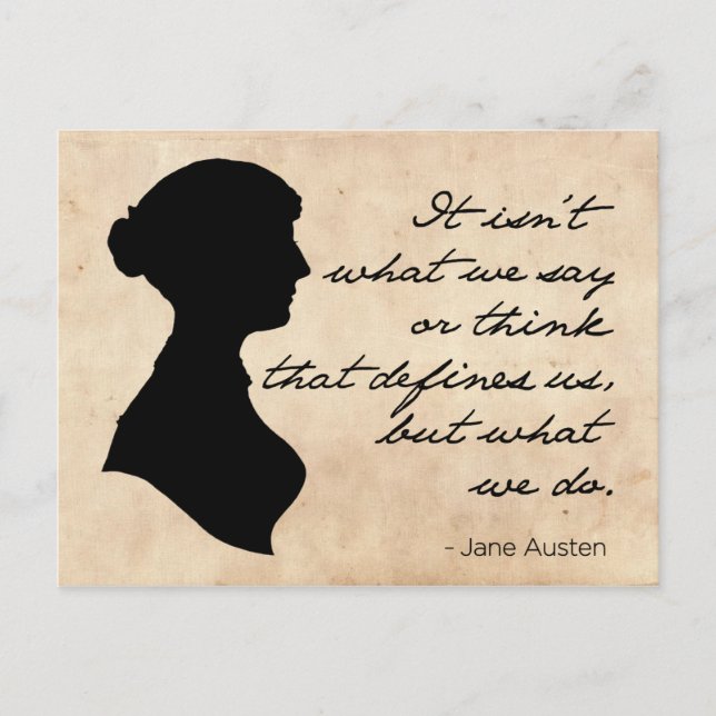 Postale Ce n'est pas ce que nous disons ou pensons carte p (Devant)