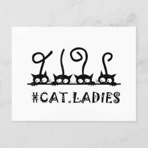 Postale Chat Dames Maman Ami Amour Cadeau Salutation Carte