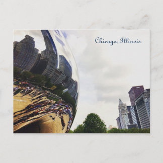 Postale Chicago Illinois La Carte Bean Post