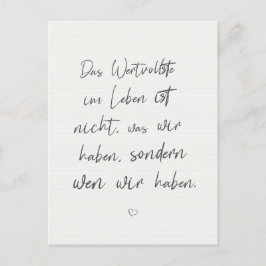 Postale Citation Carte