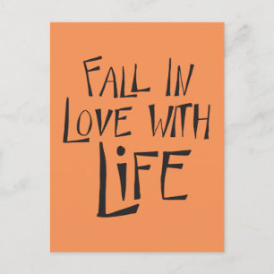 Postale Citation Love, Attitude Motivationnelle Carte post