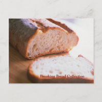 Collecte de la carte de recette de pain de rupture