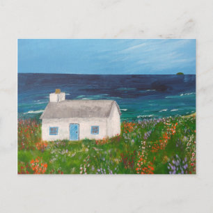 Postale Cottage par la carte mer