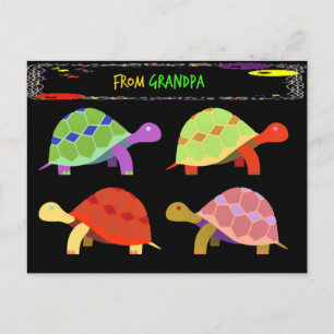 Postale De Grand-père, juste pour les petits-enfants Carte