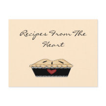 De La Carte De Recette À Tarte Coeur
