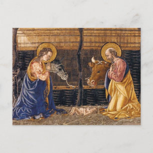 Postale Di Francesco Del Cervelliera NATIVITÉ DE LA CARTE 