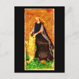 Postale Divination Vintage carte postale-Tarot 24