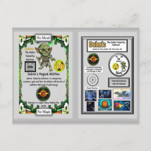 Postale Dubnic Présente la Carte à Collectionner de Dubniu