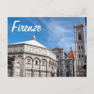 Postale Duomo et Baptistère, Florence/Firenze carte postal