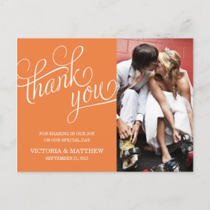 POSTALE ÉCLAIRÉ   CARTE POST MERCI MARIAGE