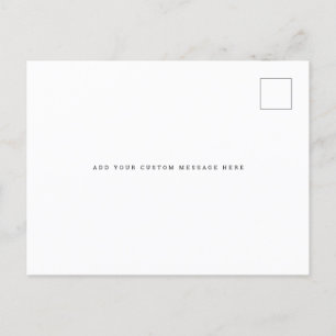 Postale Faire-part Budget moderne mariage Enregistrer la date Carte p