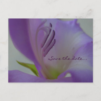 Postale Faire-part Carte de rendez-vous PurpleDreamFlower
