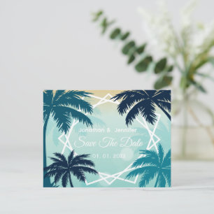 Postale Faire-part Carte de sauvegarde de date de mariage 