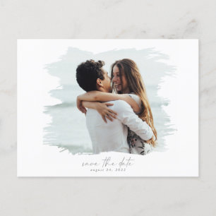 Postale Faire-part Carte de sauvegarde de photo moderne