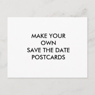 Postale Faire-part Créez votre propre carte de sauvegarde personnalis