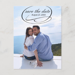 Postale Faire-part Débordements de photo verticaux simples - Carte po