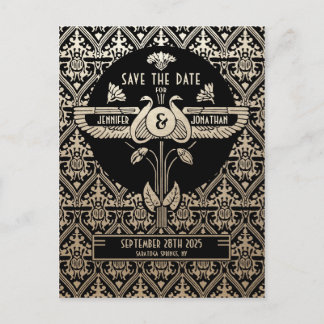 Postale Faire-part Egyptian Nouveau mariage Enregistrer la date Carte