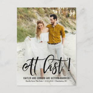 Postale Faire-part Enfin Carte de Mariage Enregistrer la Date Carte P