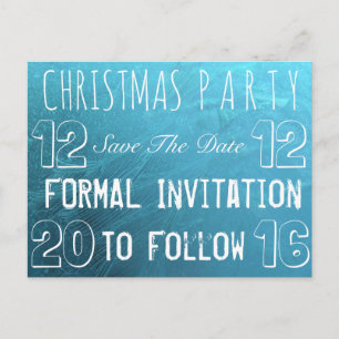 Postale Faire-part Fête de Noël personnalisée, carte de rendez-vous F
