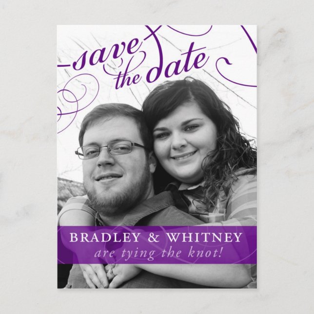 Postale Faire-part "modèle vertical de carte postale" (Devant)