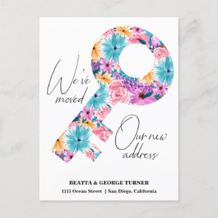 Postale Faire-part Nouvelle adresse de domicile, carte de annonce de 