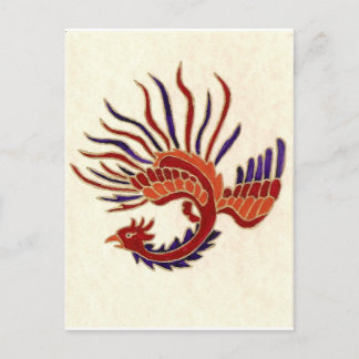 POSTALE FIRE DRAGON POST CARTE