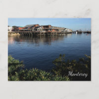 Fisherman's Wharf, Monterey, Californie Carte post