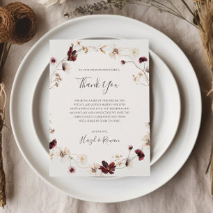 Postale Fleur sauvage de Cuivre Bourgogne   Carte de remer