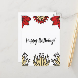 Postale Frida Collection Carte d'anniversaire