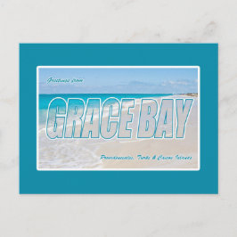 Postale Grace Bay Beach, îles Turques et Caïques Carte pos