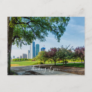 Postale Grant Park Morning Walk Penser À Vous Carte Postal