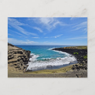 Postale Green Sand Beach - Big Island, Hawaii - Carte post
