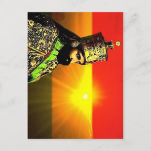 Postale Haile Selassie I - HIM - Jah Rastafari - Carte pos