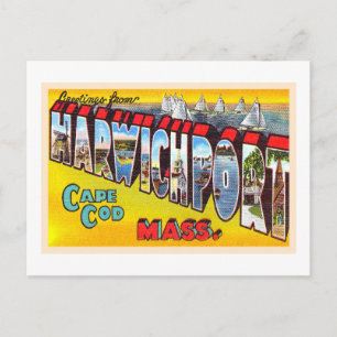 Postale Harwichport Cape Cod Massachusetts MA Carte Postal
