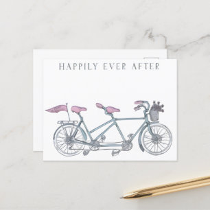 Postale "Heureux Jamais après la carte de voeux