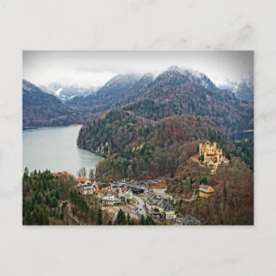 Postale Hohenschwangau Castle -Schwangau, Allemagne Carte 