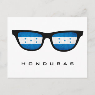 Postale Honduras Shades texte personnalisé et carte postal