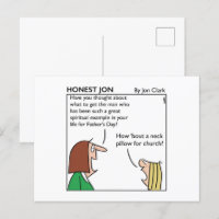 Honest Jon drôle Carte de fête du Père
