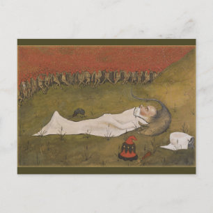 Postale Hugo Simberg Tomtekungen sover CC0428 Carte postal