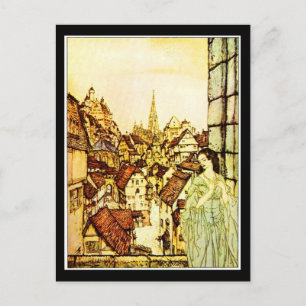 Postale Illustration Vintage carte postale-Rackham 23