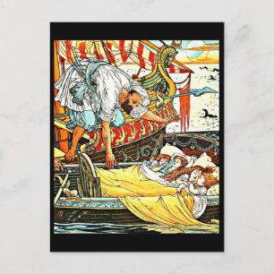 Postale Illustration Vintage carte postale-Walter Crane 41
