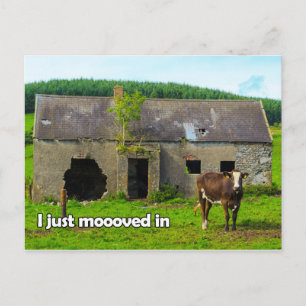 Postale Irlande celtique Je viens de bouger dans la carte 