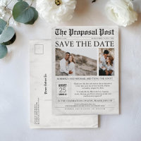 Journal Enregistrer la date Deux photos Carte post