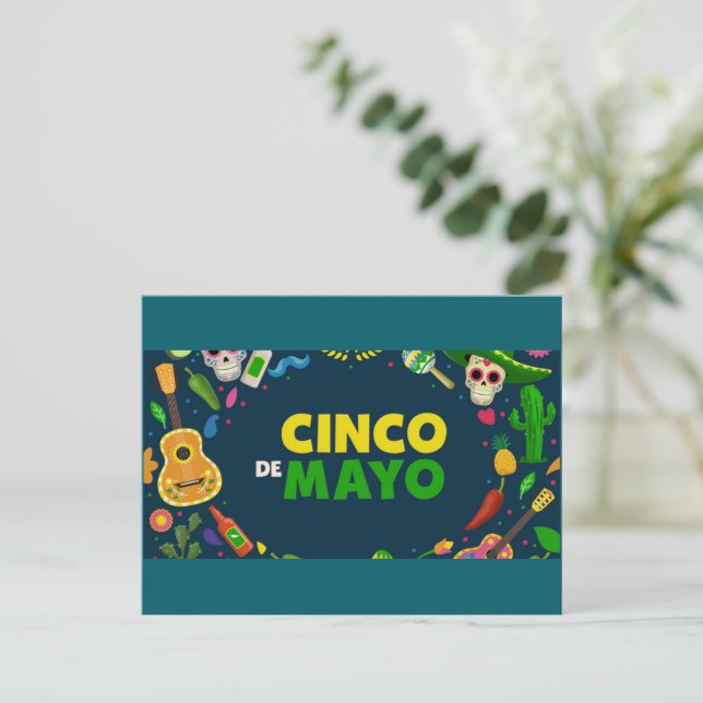 Postale Joyeux Cinco de Mayo ! Carte de vœux (Debout devant)