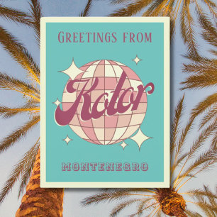 Postale Kontor Monténégro vacances Retro Vintage Carte pos