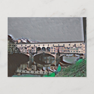 Postale La carte du Ponte Vecchio